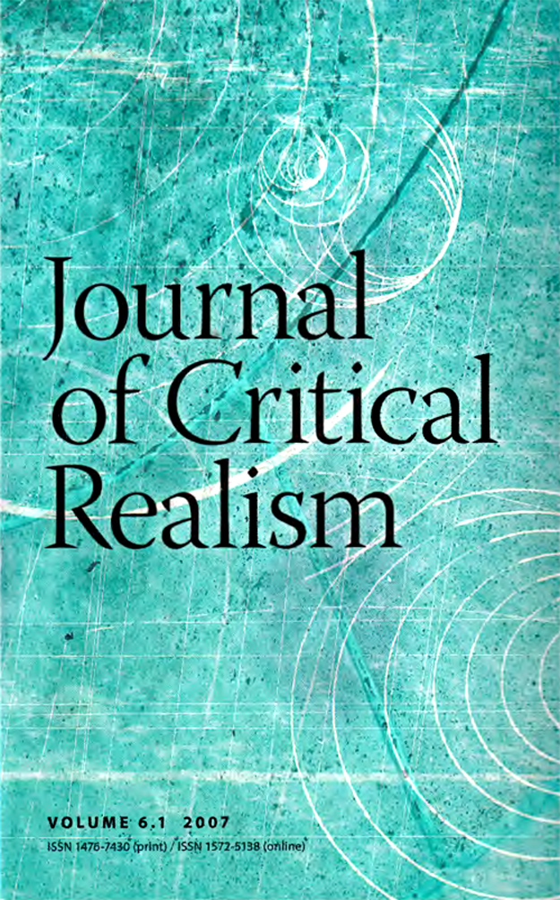 journal-of-critical-realism